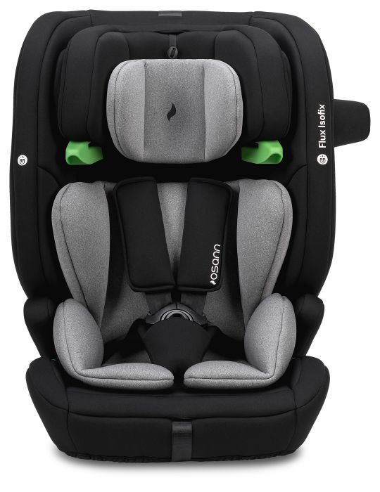 Osann Flux i-Size Isofix R129 Car Seat - Grey Melange: Advanced Safety and Comfort Features for Children - Image 9