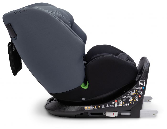 Osann One 360 i-Size Rotating Car Seat With ISOFIX, Group 0+/1/2/3 Rear & Forward Facing (Birth To 11 Years) - Nero - Image 7