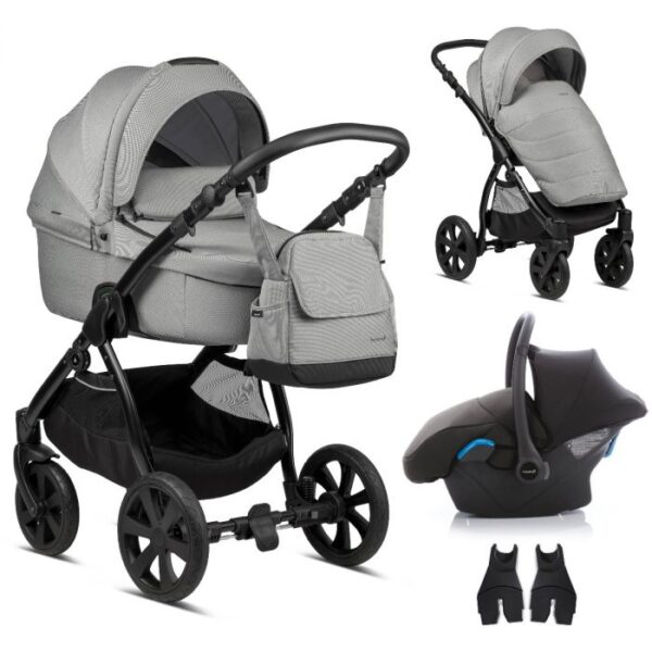 Noordi FJORDI 3 IN 1 Travel System - Grey
