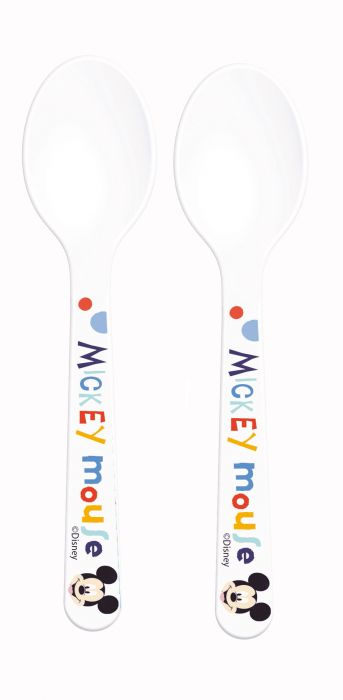 Set of 2 spoons with carrying case - Mickey Mouse - Image 2