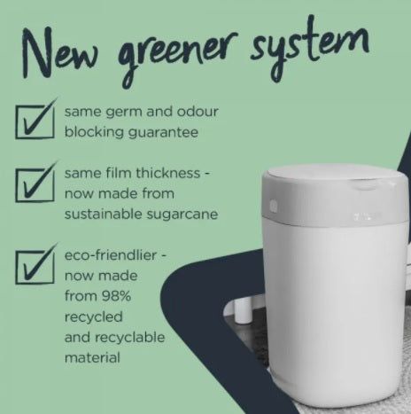 Tommee Tippee Twist & Click Nappy Disposal Bin & 6 Refill - Image 6