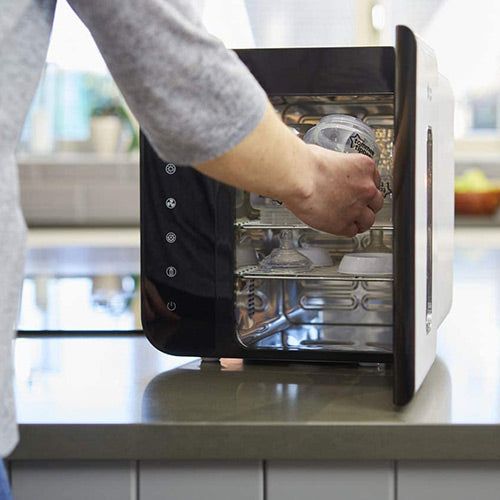 Tommee Tippee UV 3-in-1 Steriliser and Dryer for Baby Bottles and Accessories - Black - Image 7