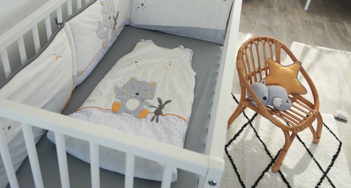 Tineo Adjustable Baby Sleeping Bag, 6-36 months, 3.0 Tog, 100% Cotton - Image 3