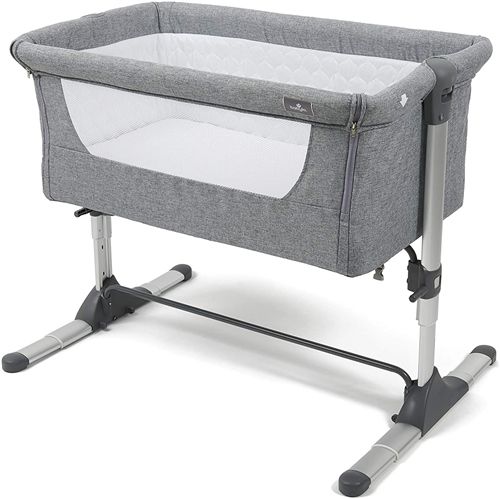 Babylo Snuggle Cuddle Co-sleeper - Grey Melange - Image 2
