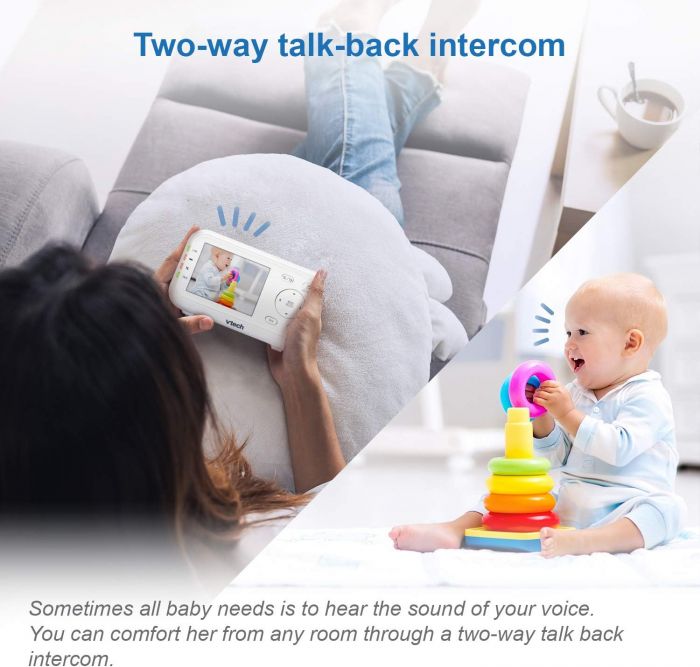 VTech VM5463 5 Inch Night Show Projection Video Baby Monitor - Image 8