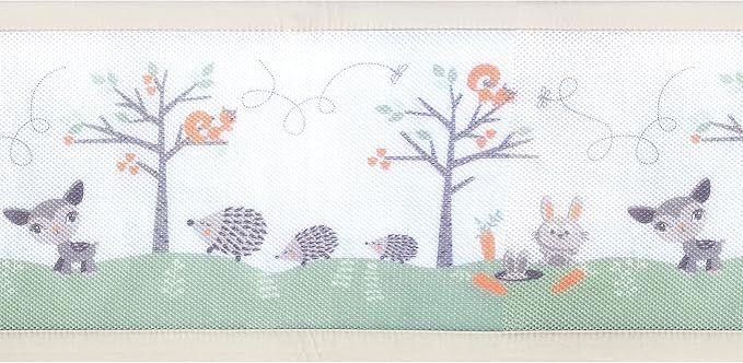 BreathableBaby Mesh Cot Bed Liner – Classic Collection – Fits 4 Sides – Safe Anti-Bumper Design – Woodland Walk - Image 3