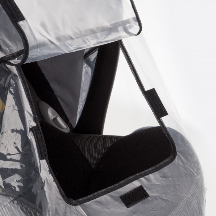 Baby Car Seat Deluxe Rain Cover & Bag - Image 4
