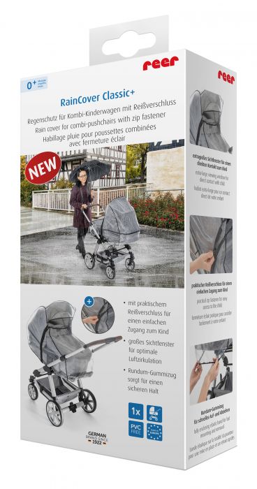 Reer Raincover for travel systems, prams and pushchairs - Image 3