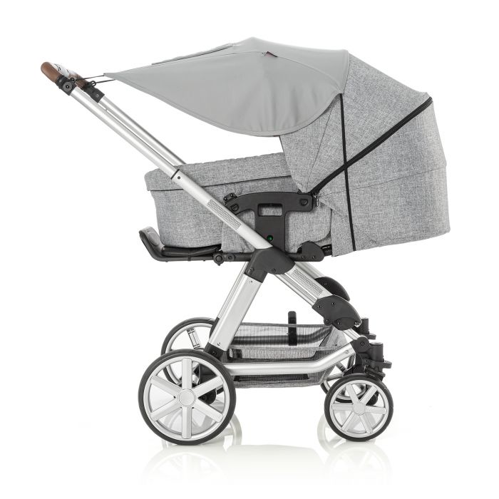 ShineSafe Premium Universal UVF50 Protection Pram Sunshade & Windbreaker - Grey
