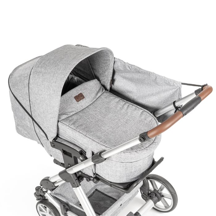 ShineSafe Universal UVF50 Protection Pram Sunshade - Grey - Image 2