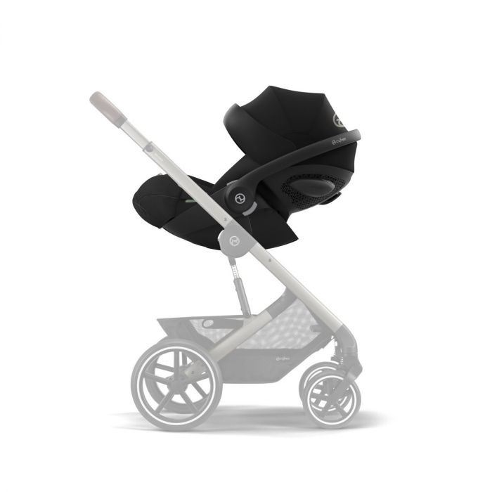 Cybex Cloud G i-Size Carrytot in Magic black & Isofix base - Image 2
