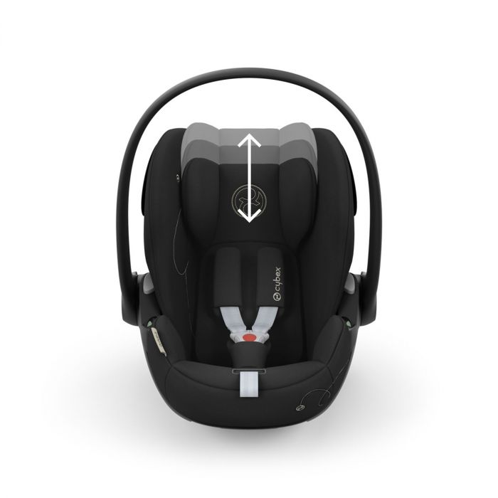 Cybex Cloud G i-Size Carrytot in Magic black & Isofix base - Image 7