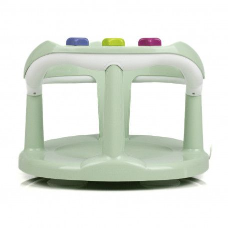 Thermobaby Aquababy Baby Bath Seat Ring with Toys - Green - Image 5
