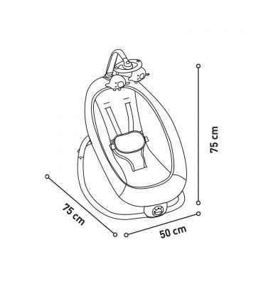 Baby Bouncer Fold Forest - Image 4