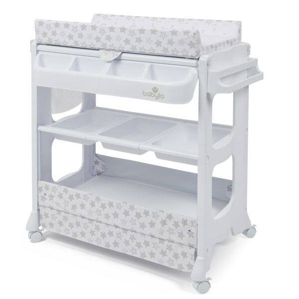 Babylo Smart Changer with Bath Unit & Storage - Moon & Stars