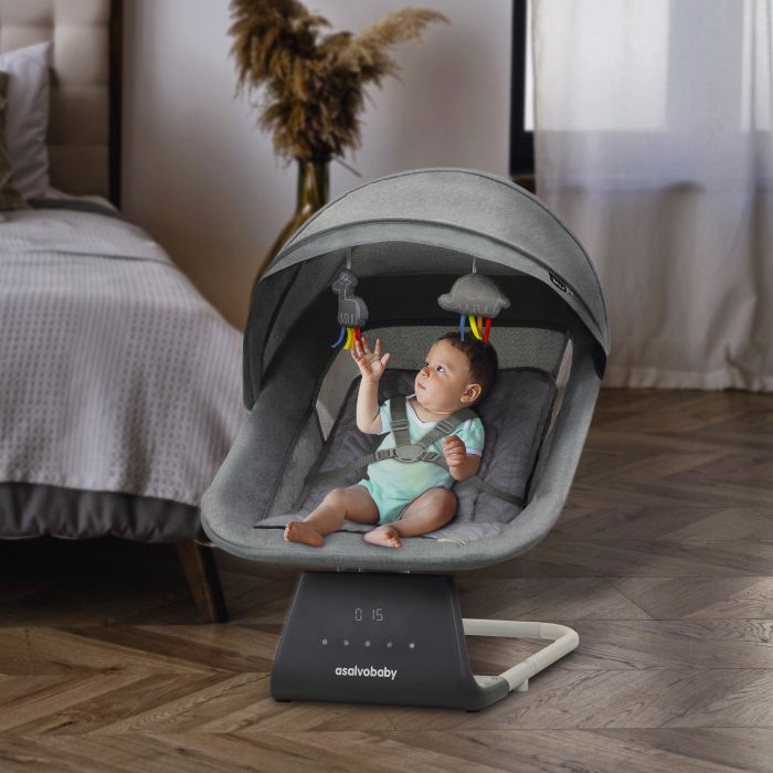 Asalvo Bali Bluetooth Baby Rocker (Birth to 9 kg) - Image 4