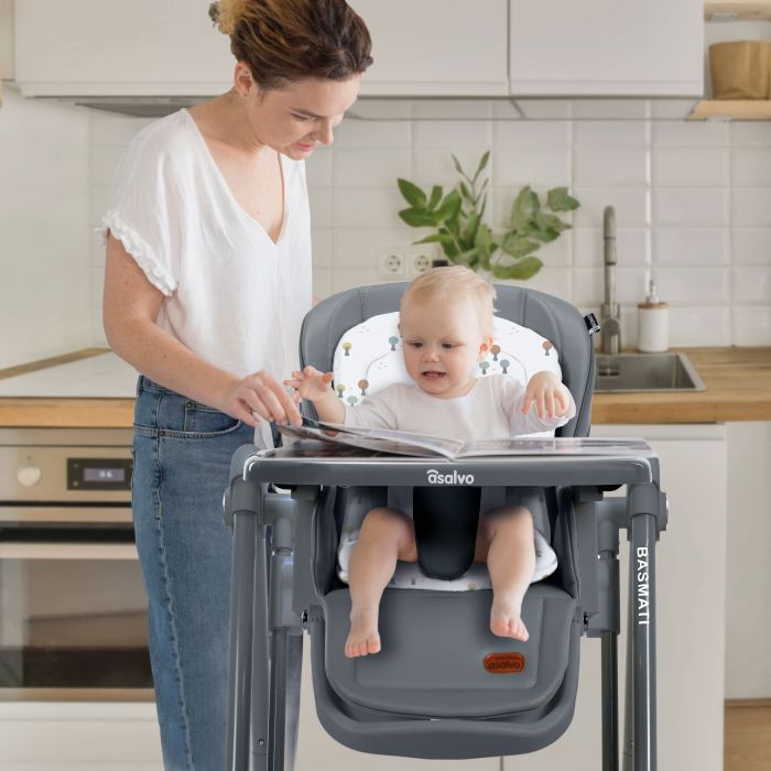 Asalvo Basmati Adjustable High Chair (6 Months to 15 kg) - Image 5