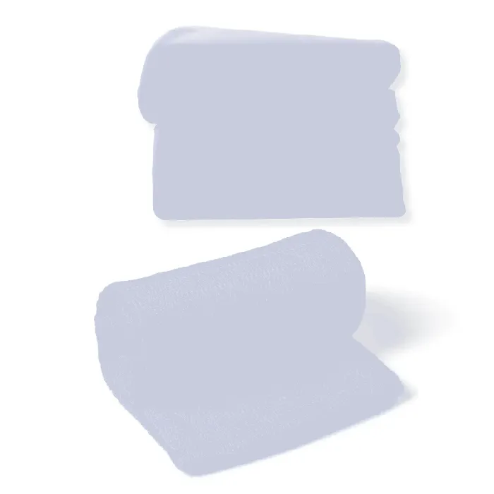 Soft Cotton Cellular Cot Blanket - Blue - Image 7