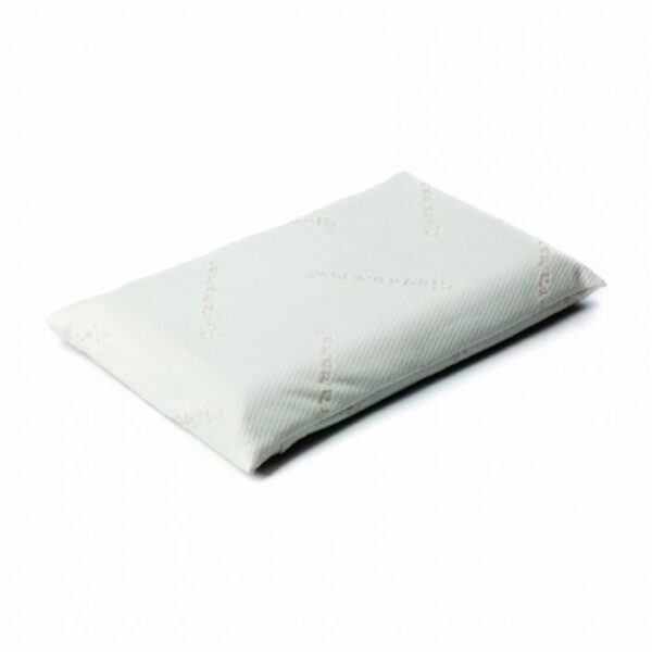ClevaMama ClevaFoam Toddler Pillow, Breathable and Anti-Allergy, 1-3 Years) - White
