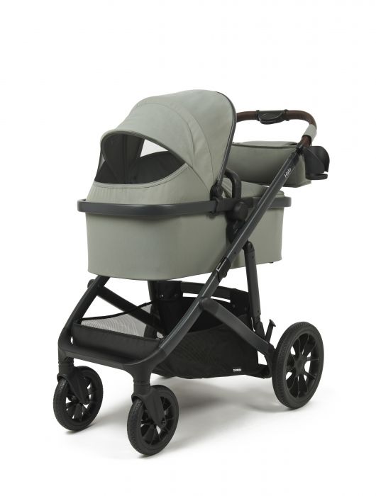Babylo Zummi Halo Travel System (includes seat unit, carrycot, car seat adaptors, seat liner, organiser, cupholder & rain cover) - Sage Green - Image 8