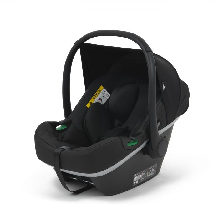 Babylo Zummi Halo Travel System (includes seat unit, carrycot, car seat adaptors, seat liner, organiser, cupholder & rain cover) - Sage Green - Image 16