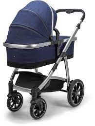 Osann Olé 2-in-1 Pram Pushchair - Lightweight with Removable Baby Carrier & Adjustable Footrest - Compact Fold with Rain Cover & Mosquito Net - Image 7