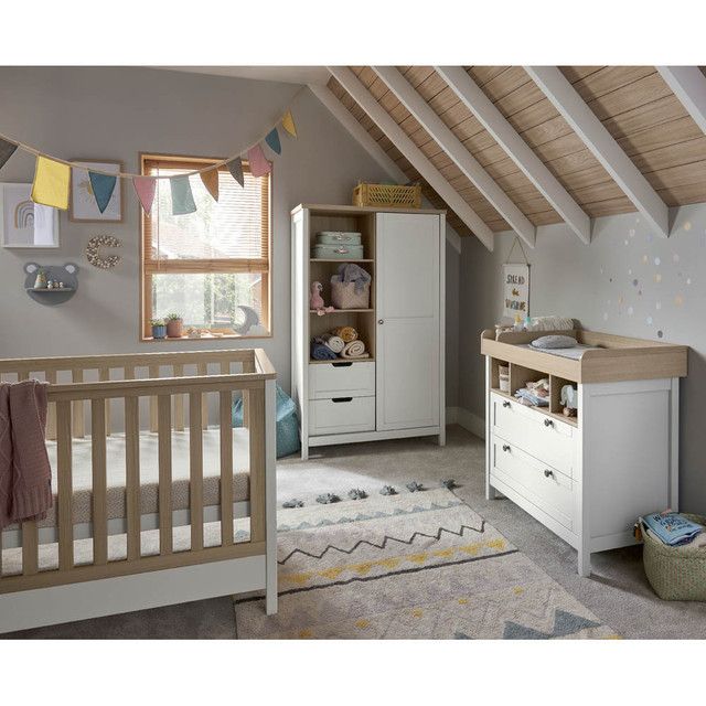 Mamas & Papas Harwell 3-Piece Nursery Furniture Set – White - Image 19