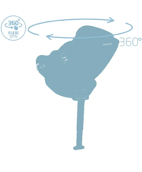 Maxi-Cosi Emerald 360 S i-Size Car Seat - Tonal Graphite - Image 6