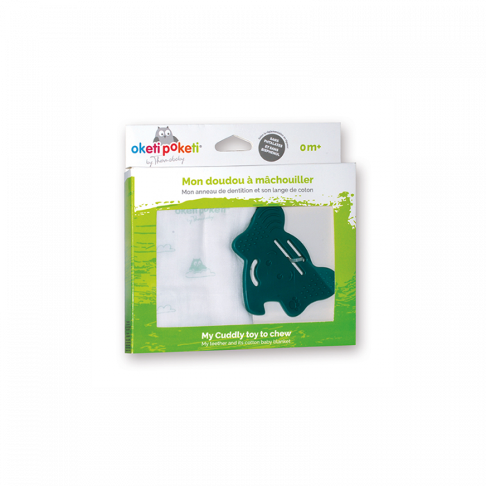 Thermobaby My first teether & cotton baby blanket - Image 2