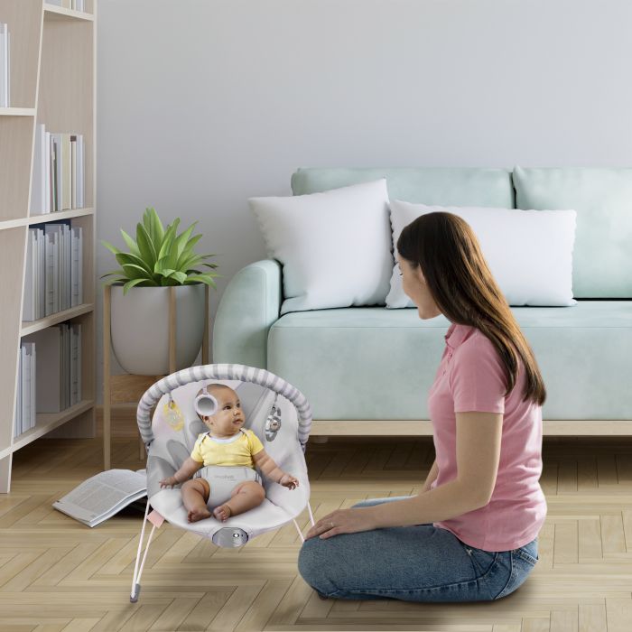 Asalvo Musical Hippo Baby Bouncer - Image 2