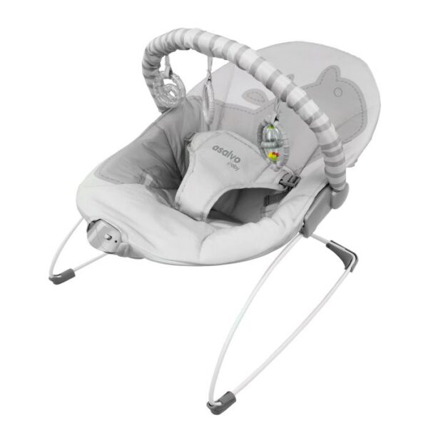 Asalvo Musical Hippo Baby Bouncer