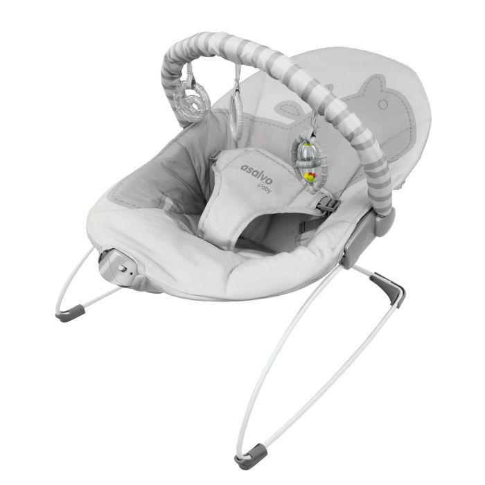 Asalvo Musical Hippo Baby Bouncer