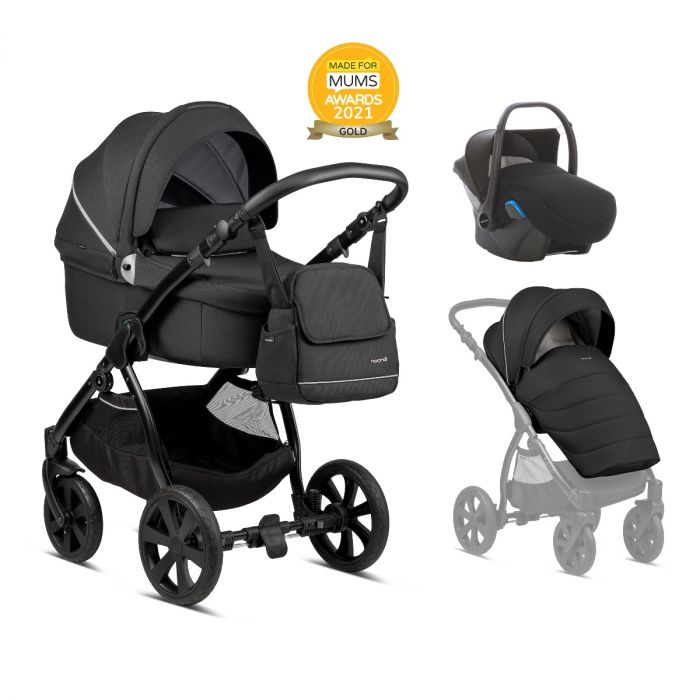 Noordi FJORDI 3 IN 1 Travel System - Black - Image 7