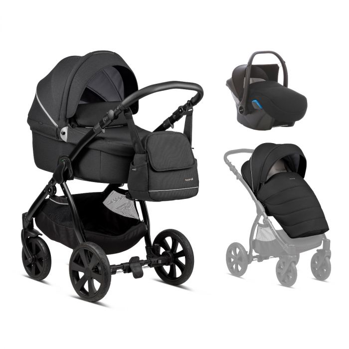 Noordi FJORDI 3 IN 1 Travel System - Black - Image 8
