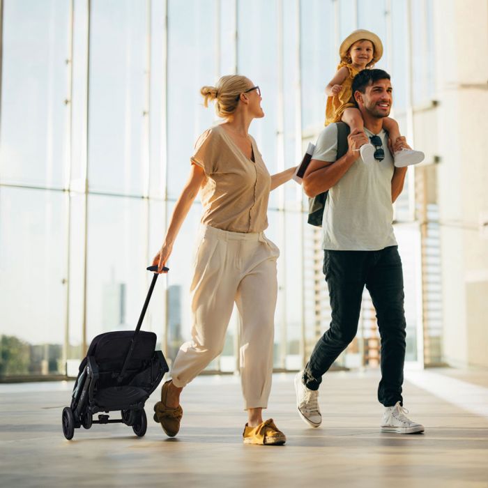 Asalvo Kubic 2 Lightweight Travel Stroller (Birth to 22 kg) - Green - Image 2