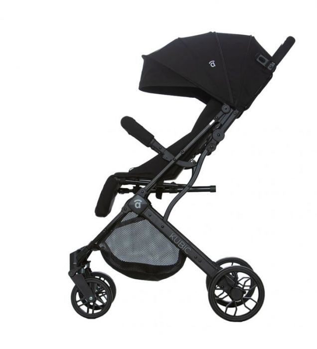 Asalvo Kubic 2 Lightweight Travel Stroller (Birth to 22 kg) - Black - Image 9