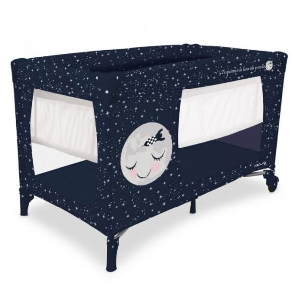 Asalvo Smooth Travel Cot – Moon