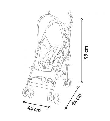 Asalvo Freedom Stroller - Candy - Image 6