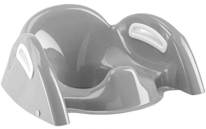 Kiddyloo toilet trainer - Grey + FREE Potty - Image 3